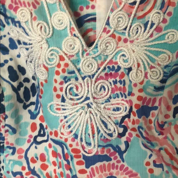 Lilly Pulitzer Shell Dress Size 4 - Picture 4 of 5